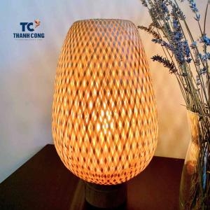Bamboo table lamp shades: embracing natural elegance and sustainable style